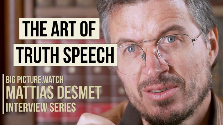 The Art of Truth Speech | Mattias Desmet